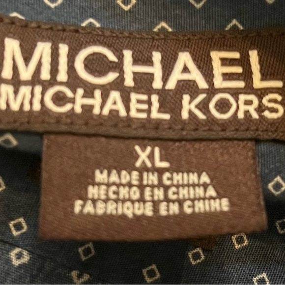 Michael Kors Mens button down shirt Sz XL extra large - Picture 6 of 6